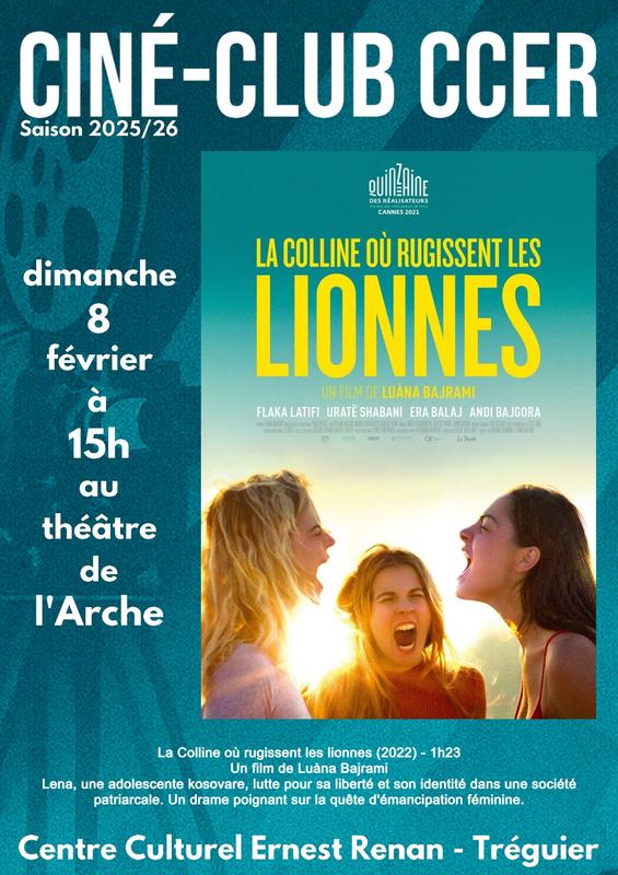 Ciné-Club Ccer Tréguier - la colline où rugissent les lionnes