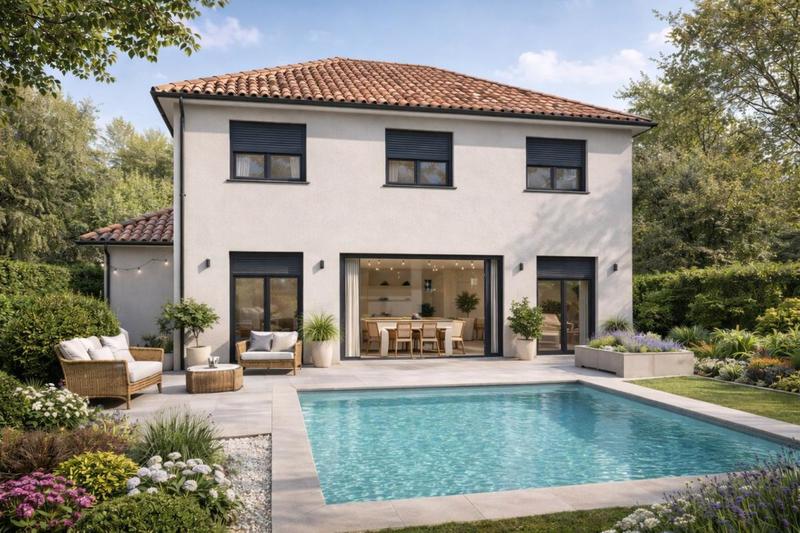 Maison - 90 m² - 4 pièces