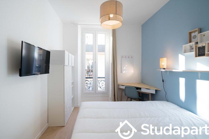 Chambre - 13 m² - 1 pièce