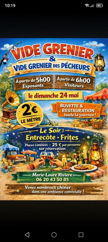 Vide grenier et vide grenier des pêcheurs