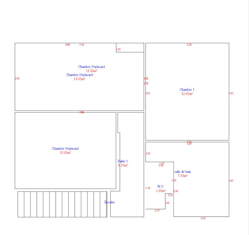 Maison - 107 m² - 5 pièces
