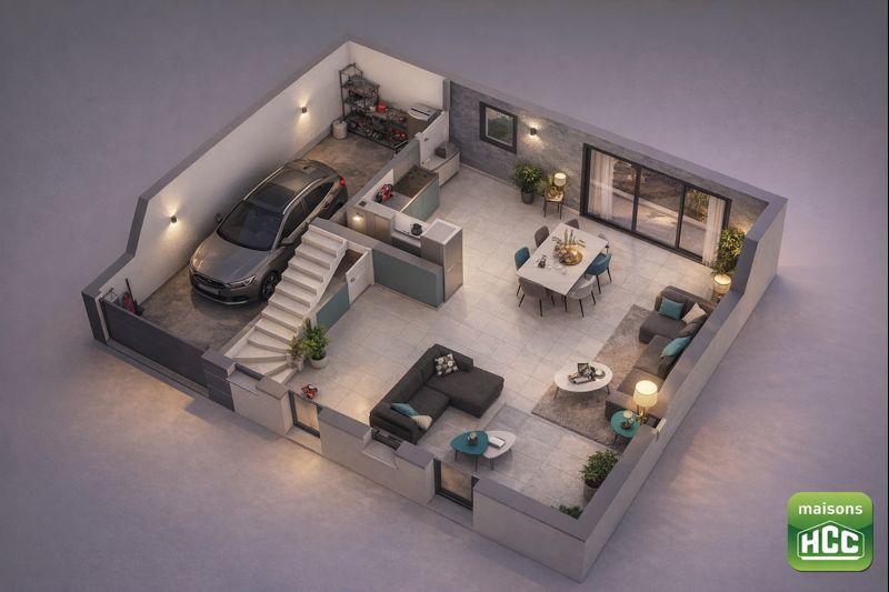 Maison - 107 m² - 5 pièces