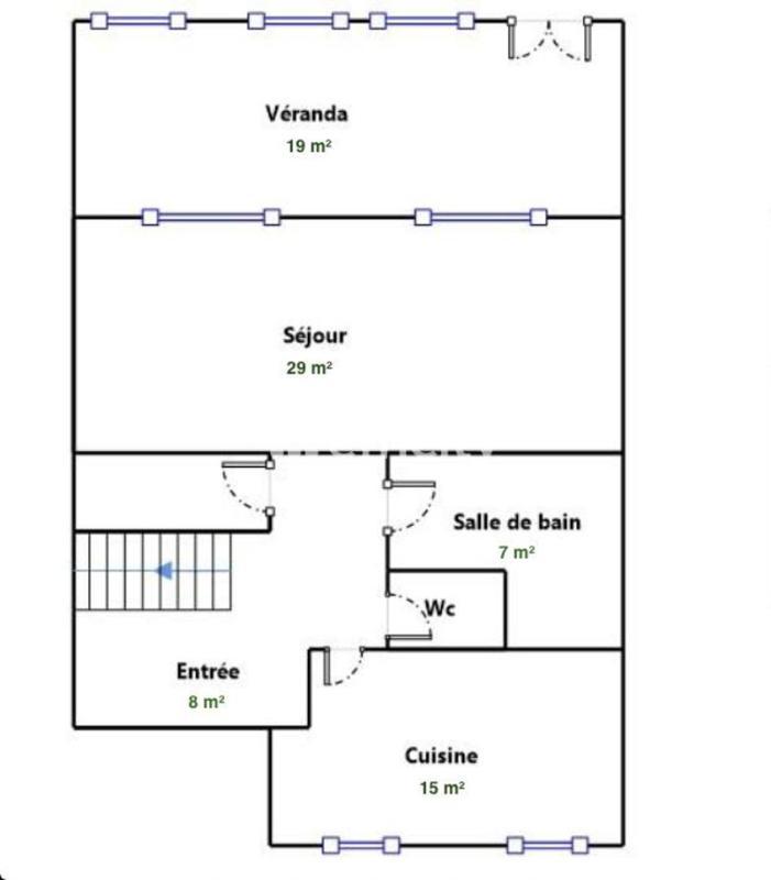 Maison - 152 m² - 7 pièces