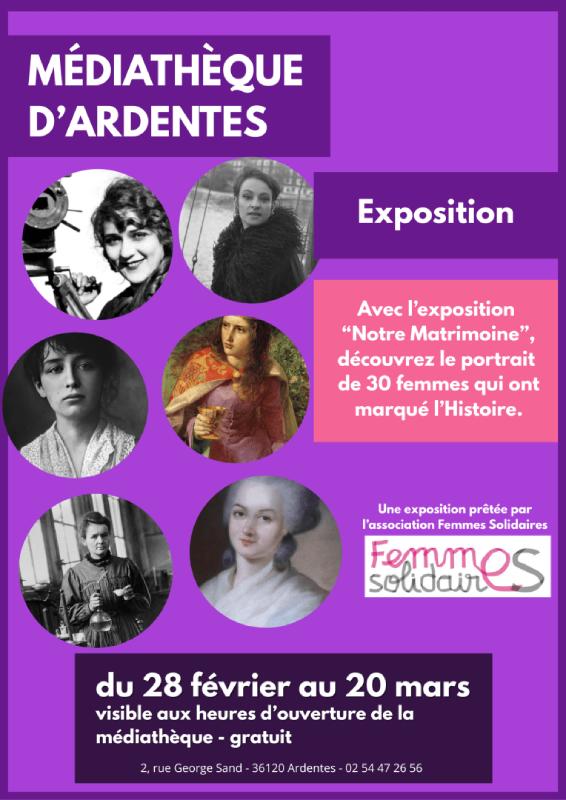 Exposition : Notre Matrimoine