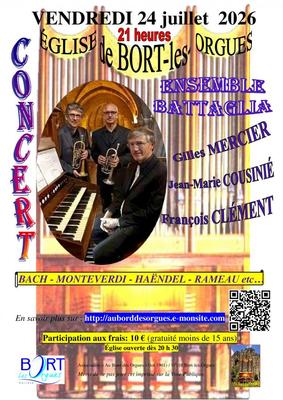 Concert 2 trompettes et orgue