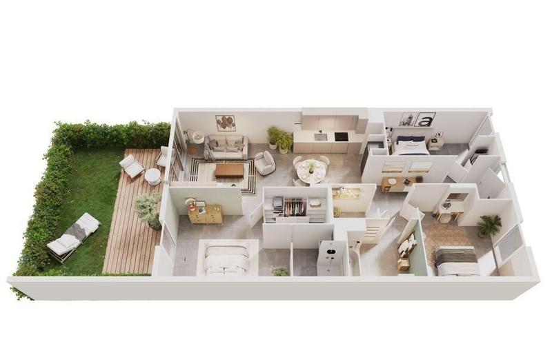 Maison - 87 m² - 4 pièces