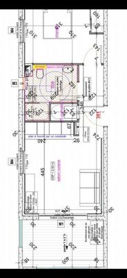 Appartement - 40 m² - 2 pièces