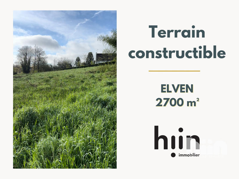 Terrain - 2 700 m²
