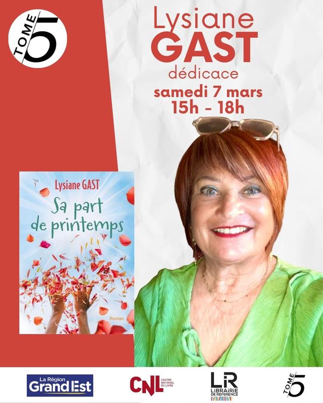 Dédicace Lysiane Gast