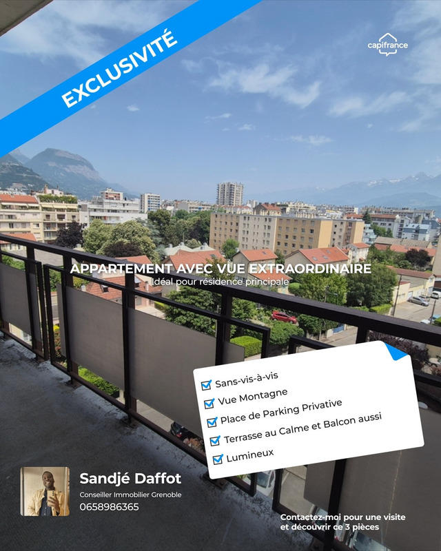 Appartement - 71 m² - 3 pièces