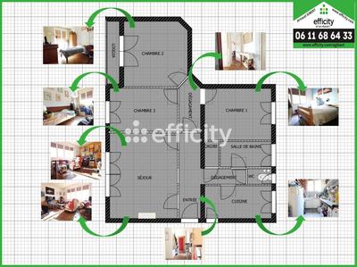 Appartement - 80 m² - 4 pièces