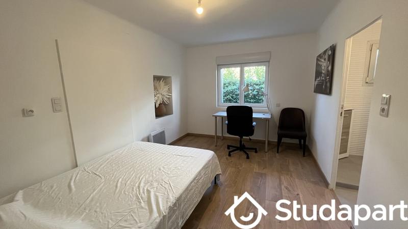 Chambre - 12 m² - 1 pièce