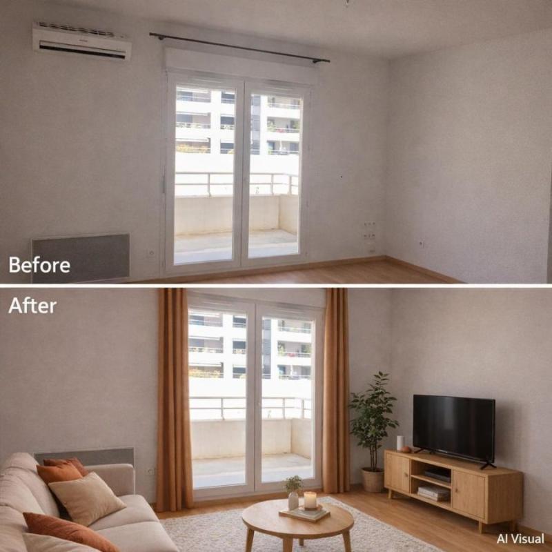 Appartement - 40 m² - 2 pièces