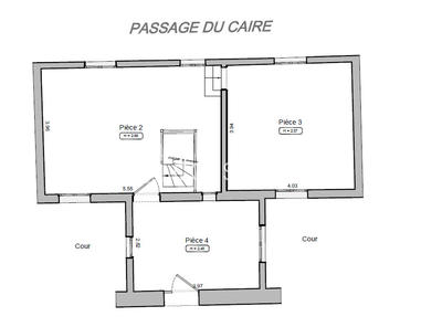 Bureau - 70 m² - 4 pièces