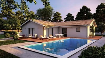 Maison - 90 m² - 4 pièces