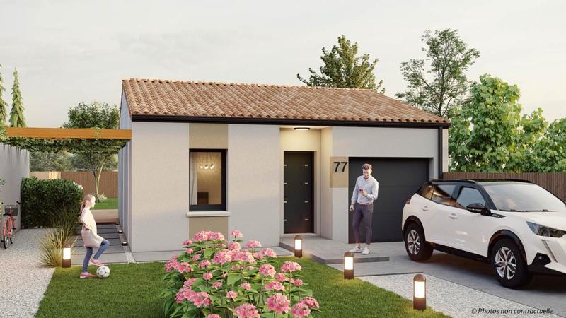 Maison - 76 m² - 5 pièces