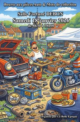 Bourse aux pièces Auto &amp; Moto de collection