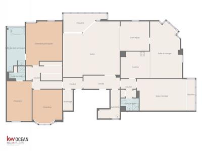 Appartement - 258 m² - 7 pièces