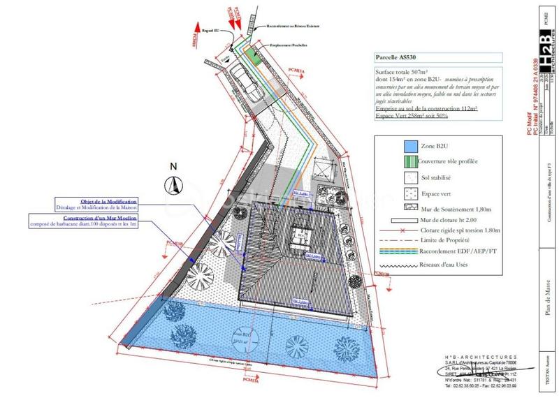 Terrain constructible - 508 m²