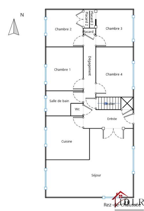 Pavillon - 100 m² - 5 pièces