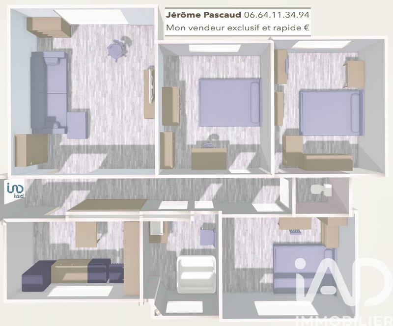 Appartement - 88 m² - 4 pièces
