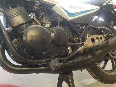 Yamaha Rdlc 250 4l1 yamaha blanc 0250 282