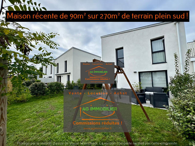 Maison - 90 m² - 5 pièces