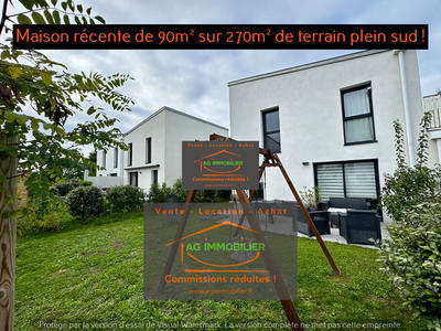 Maison - 90 m² - 5 pièces