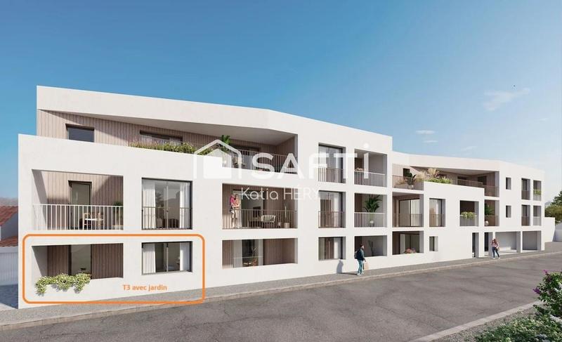 Appartement - 63 m² - 3 pièces