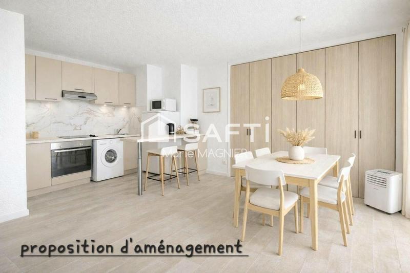 Appartement - 48 m² - 2 pièces