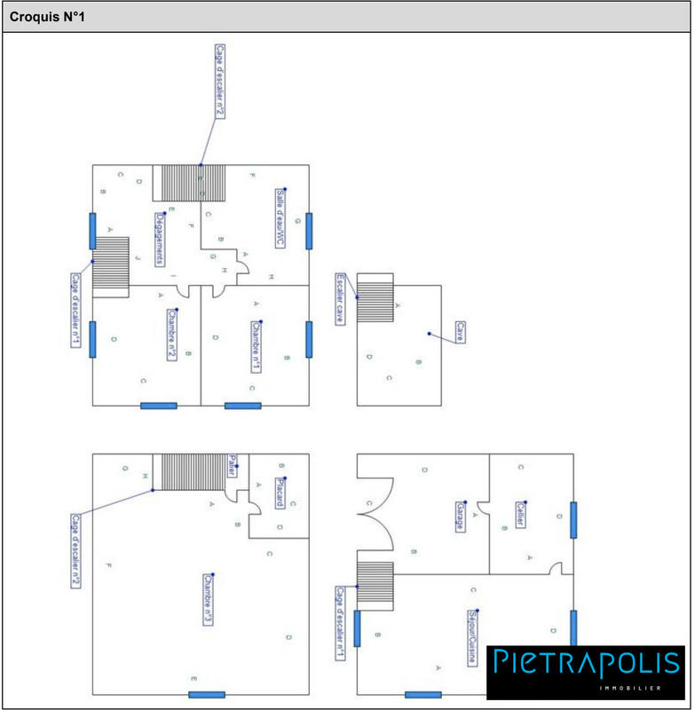Maison ancienne - 91 m² - 4 pièces