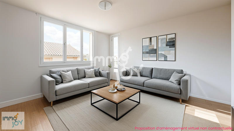 Appartement - 60 m² - 3 pièces