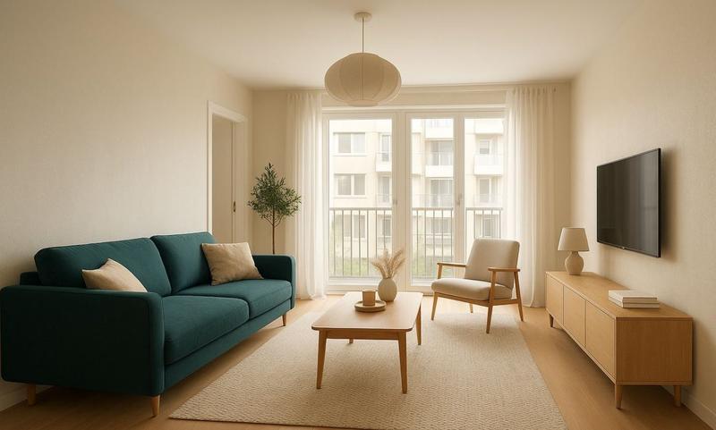 Appartement - 66 m² - 2 pièces