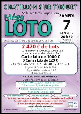 Loto Ape Châtillon-sur-Thouet