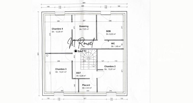 Maison - 140 m² - 5 pièces