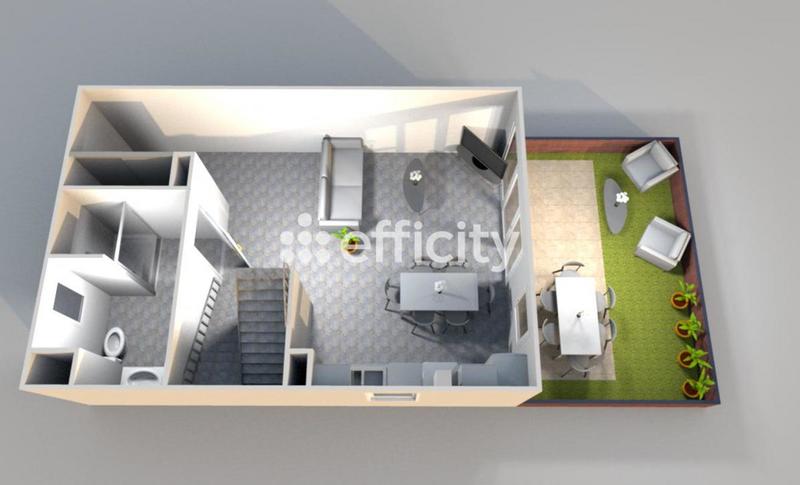 Maison - 77 m² - 4 pièces