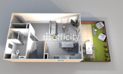 Maison - 77 m² - 4 pièces