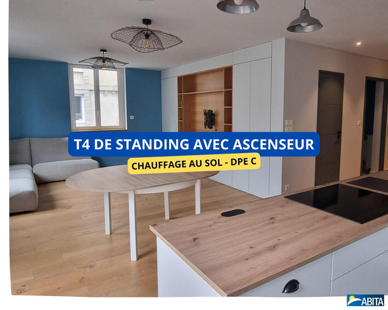 Appartement - 98 m² - 4 pièces