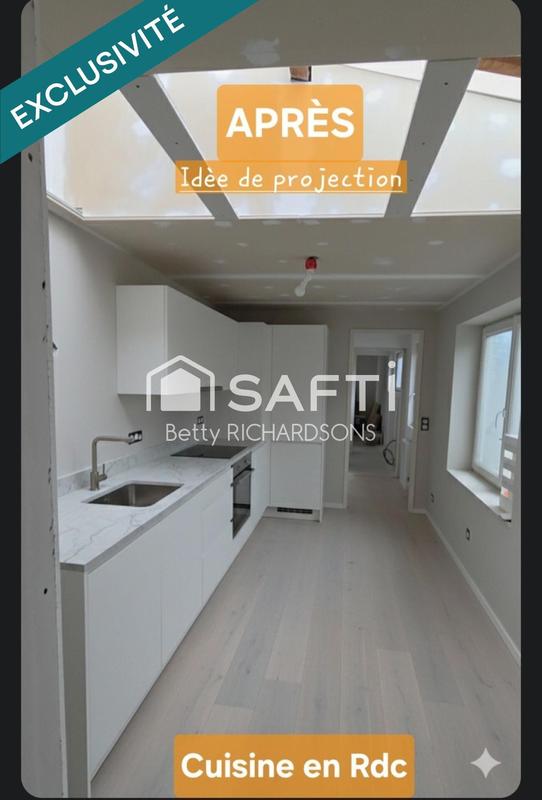 Maison - 85 m² - 6 pièces