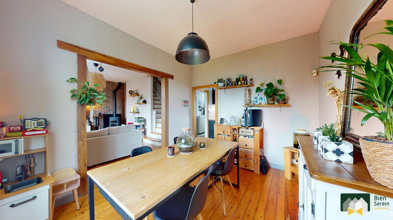 Maison ancienne - 90 m² - 5 pièces