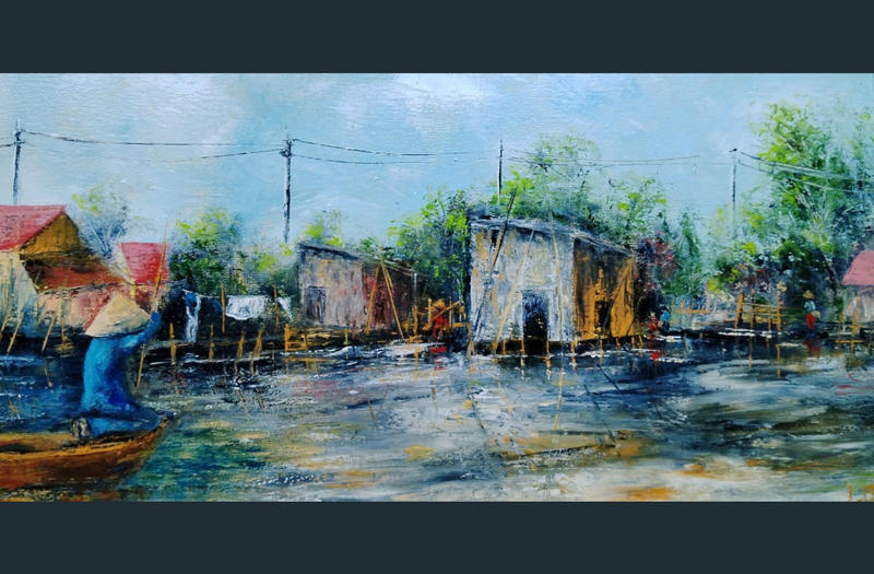 Exposition | Marie-Louise Dang Van &amp; Melitta Felten  - Peinture