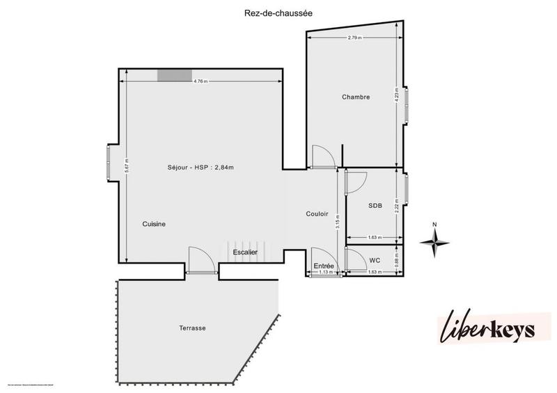 Maison - 58 m² - 4 pièces