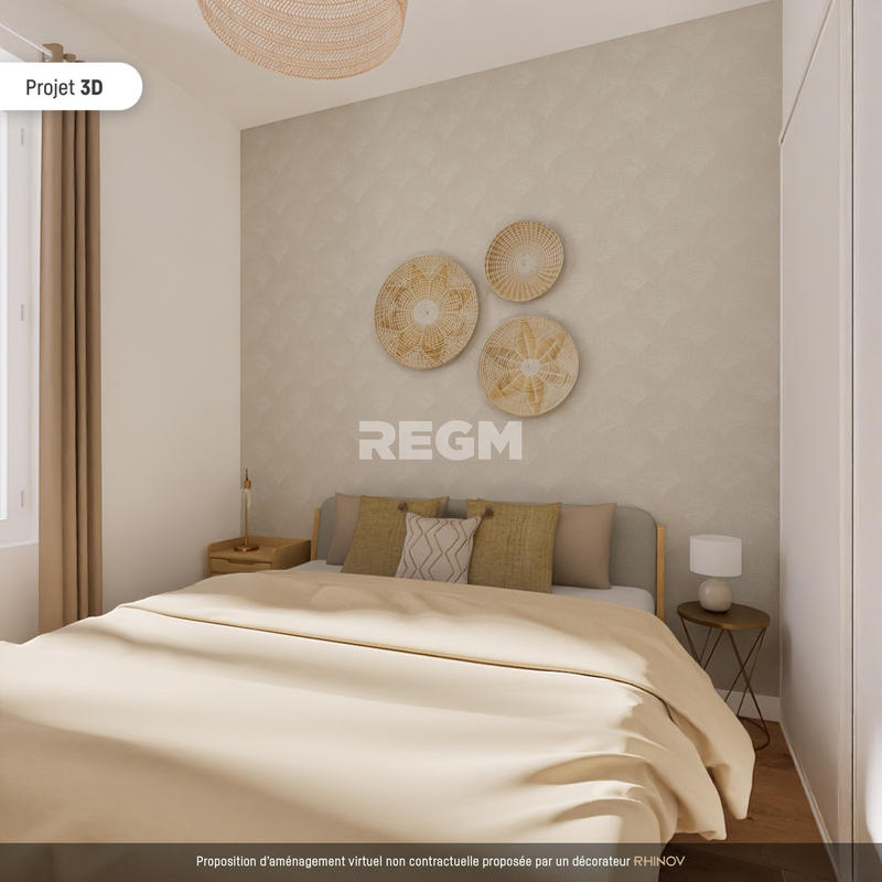 Appartement - 44 m² - 3 pièces