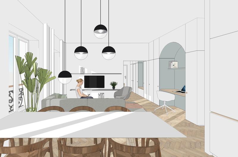 Appartement - 95 m² - 4 pièces