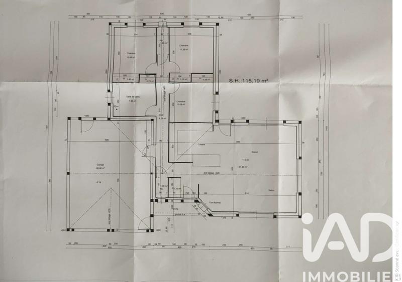 Maison - 115 m² - 4 pièces