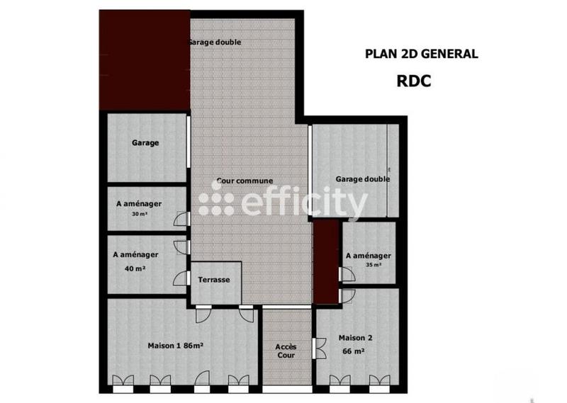 Maison - 185 m² - 8 pièces