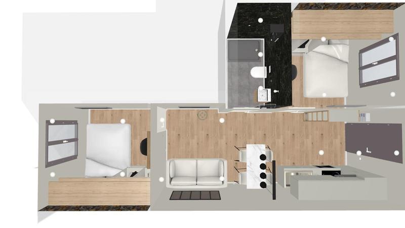 Appartement - 33 m² - 3 pièces