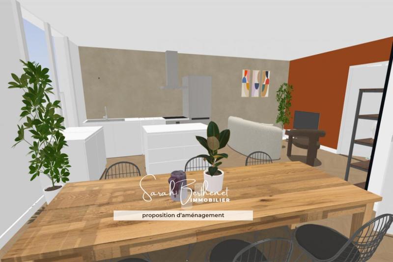 Appartement - 61 m² - 3 pièces