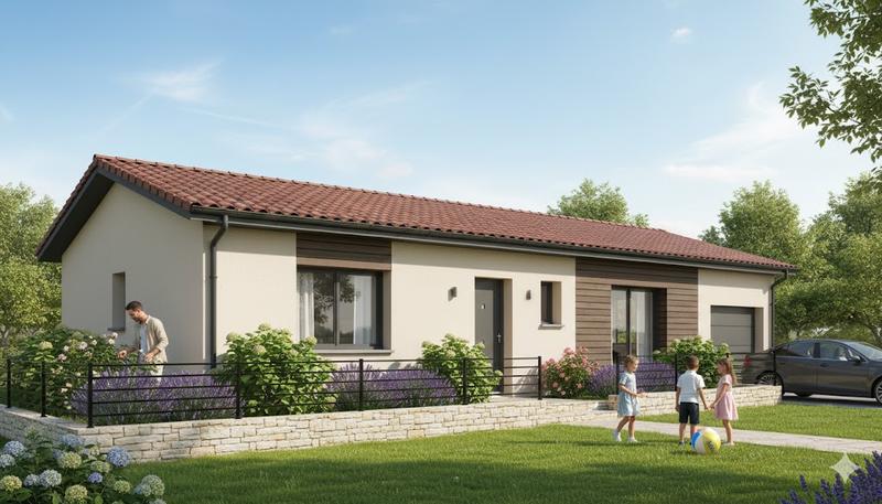 Terrain constructible - 710 m²