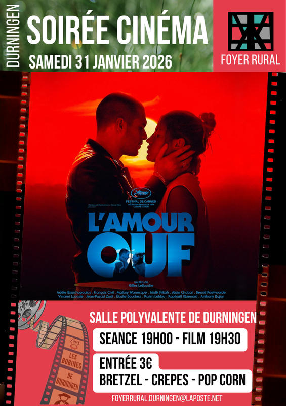Soirée cinéma : l'Amour ouf